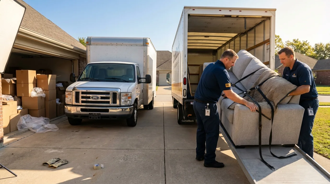 DIY truck vs professional crew comparison in San Tan Valley